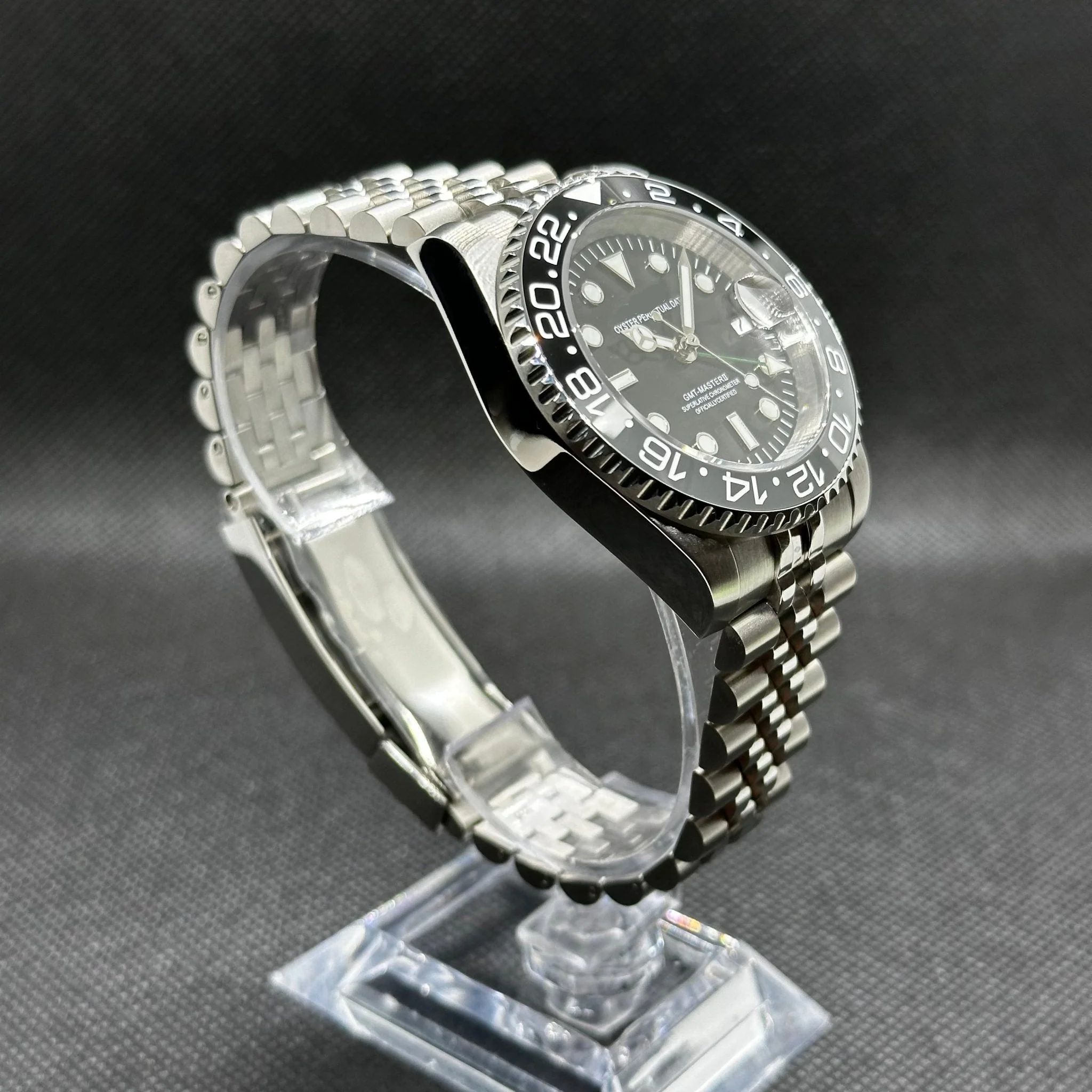 GMT Mod "Bruce Wayne" Watch (Premium Dial) - Image 3