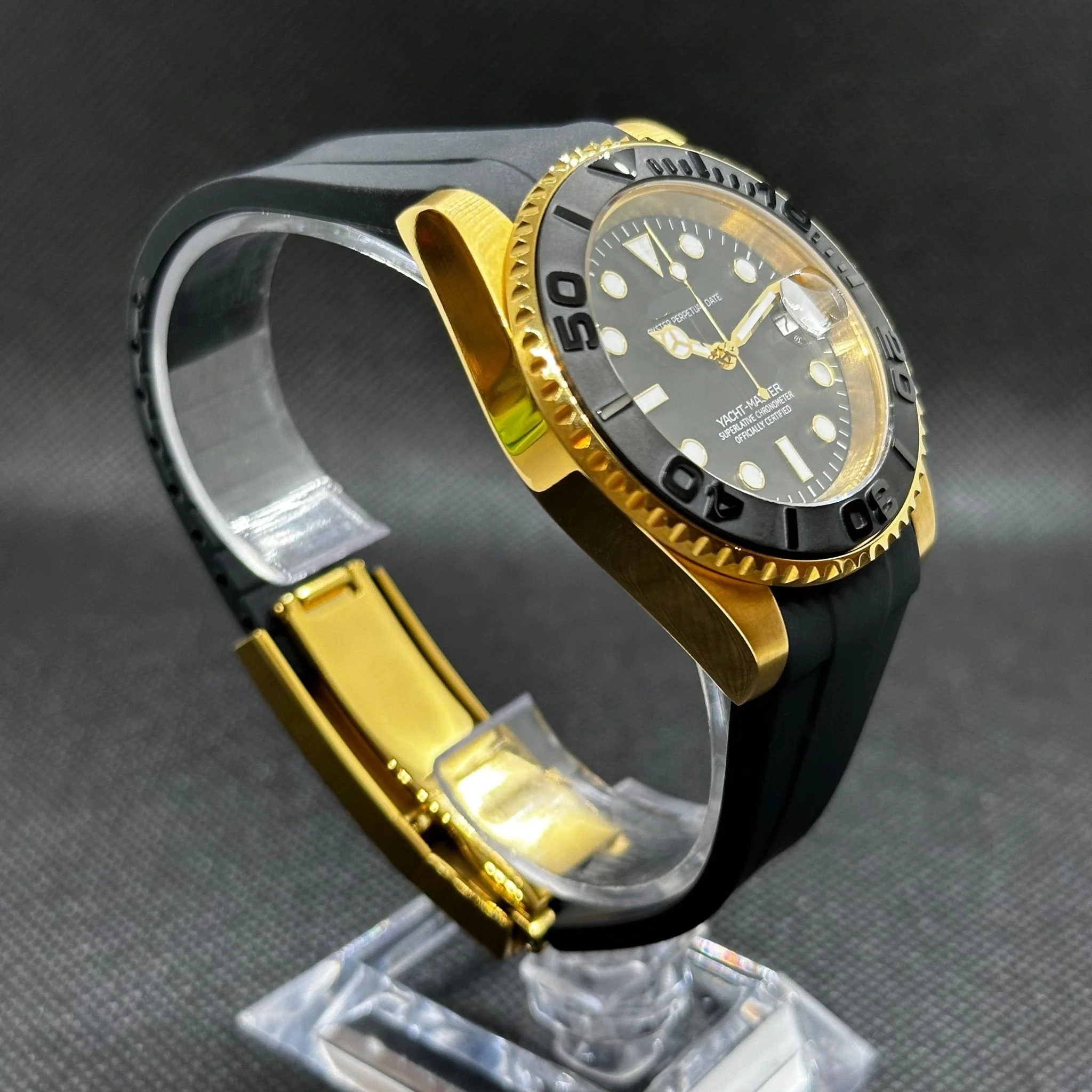 Yacht-Master Mod "Yellow Gold" Watch - Image 3